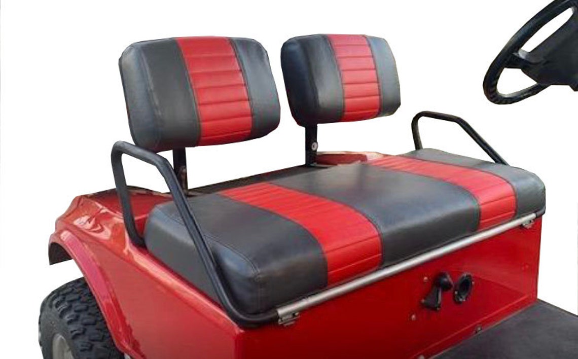 Club Car Pre 2000 Golf Cart Seat Cover 2 Stripe Etsy