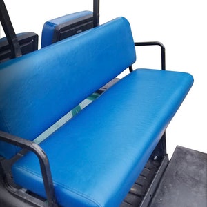Golf Cart Seat Cover for Rear Seat Kit (Solid Color)