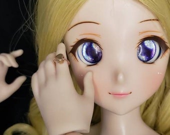 Heart adjustmenable Ring, Smart doll Jewelry