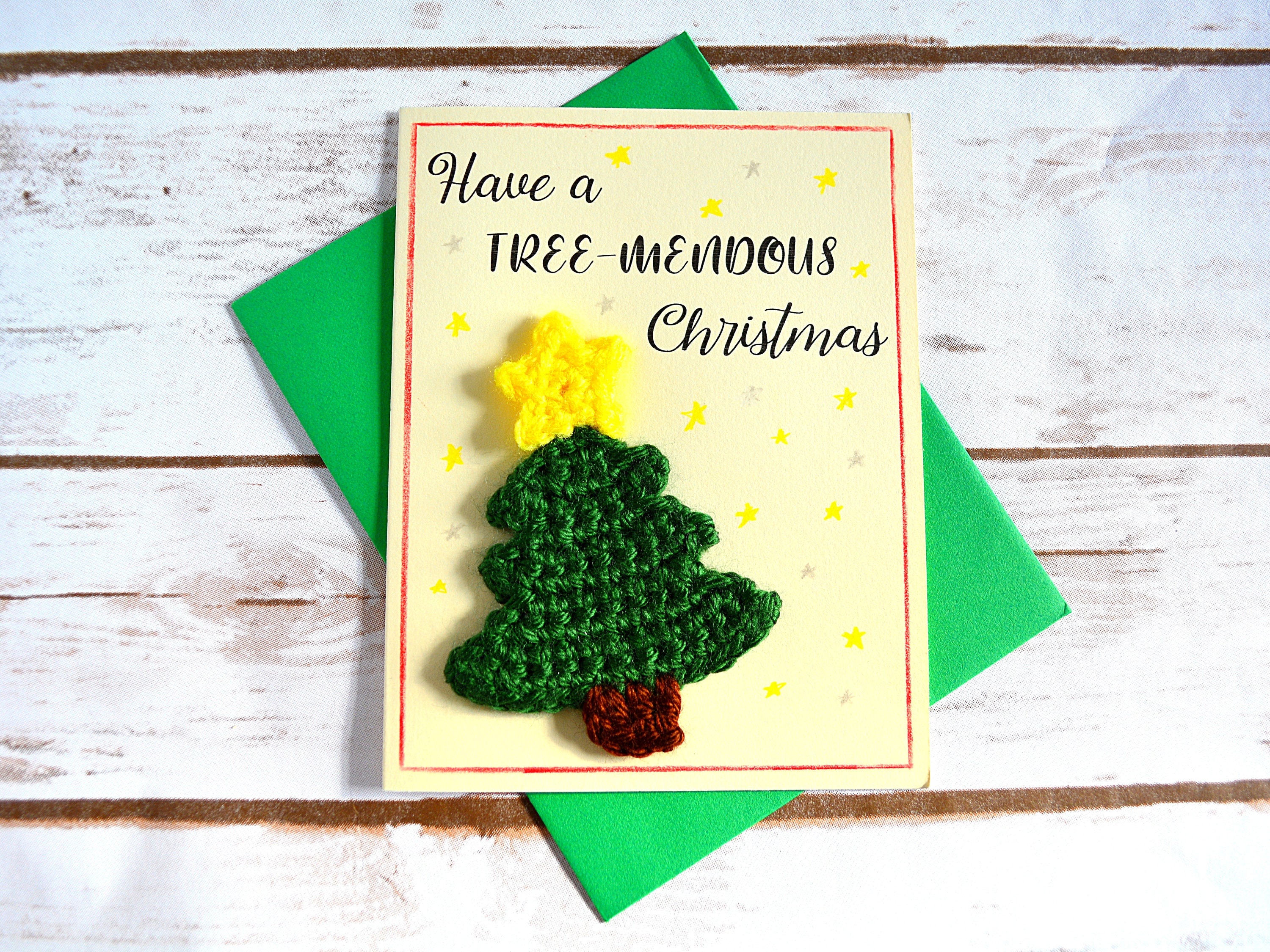 Christmas Tree Card Christmas pun punny card holiday pun Etsy