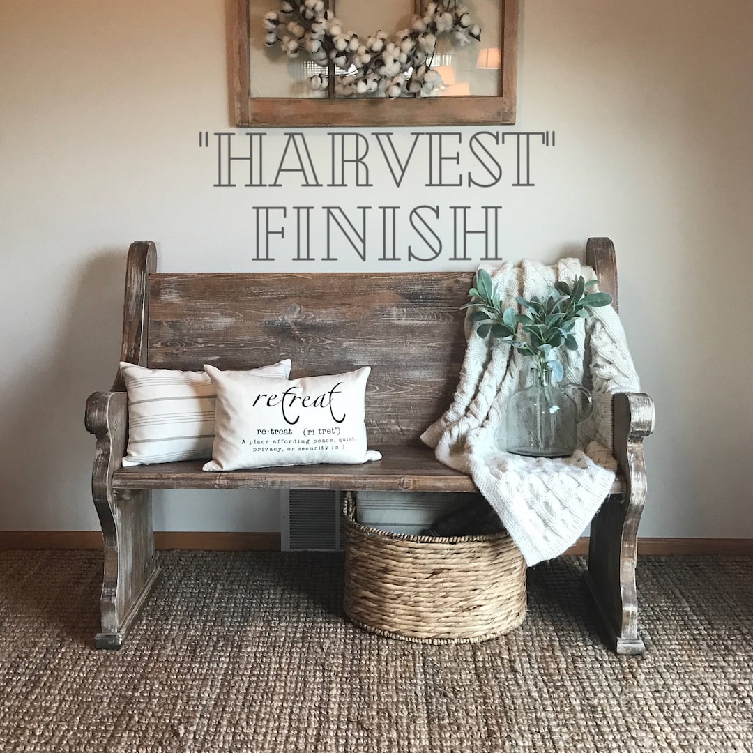 Entryway church pew bench outlet