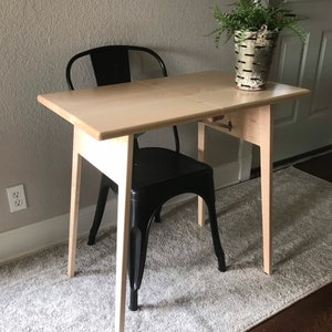 Curly Maple Hardwood Folding, Collapsible, Portable, table, desk, FREE SHIPPING, TV Tray, Home Office, Computer Desk, Laptop Desk