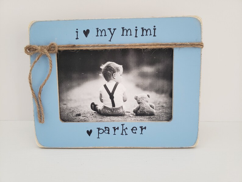 Mimi Picture Frame I Love my Mimi Photo Frame Christmas Etsy