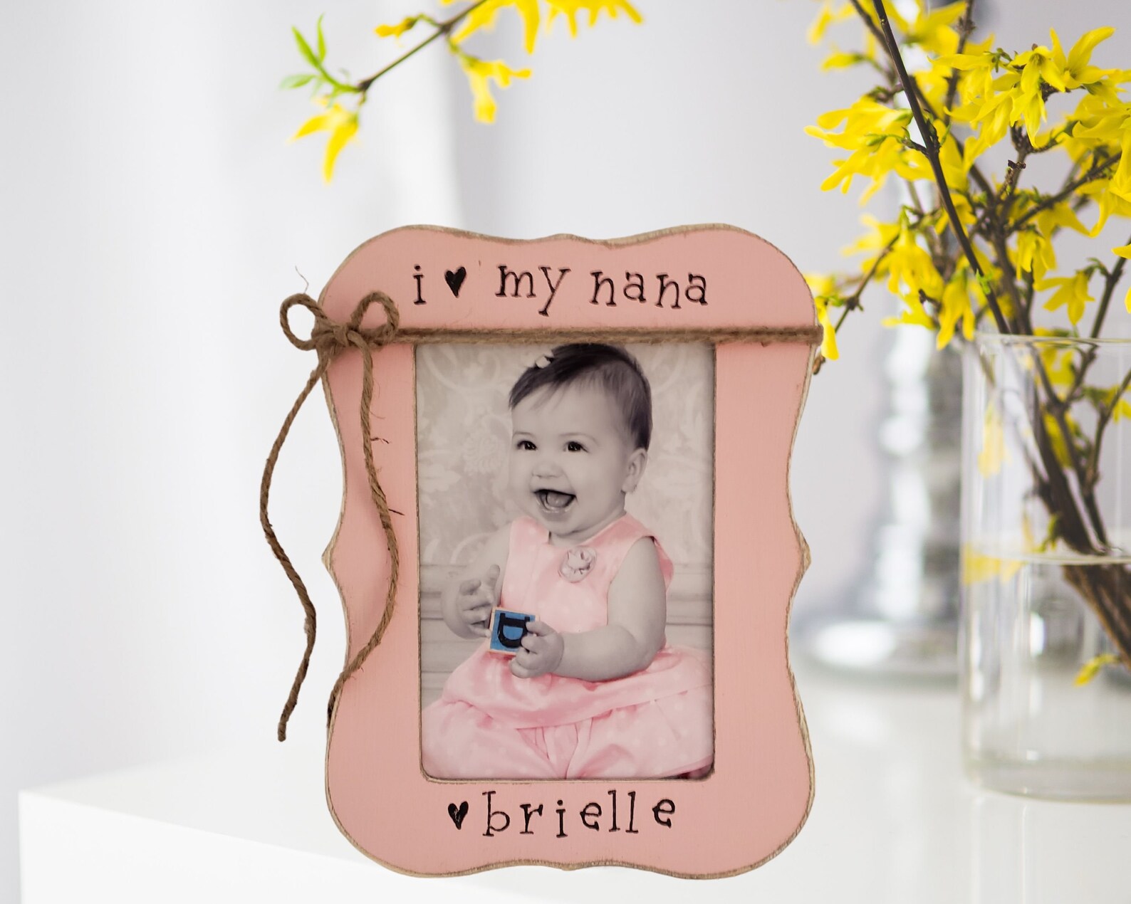 Nana Picture Frame I Love my Nana Photo Frame Cadeau de Etsy