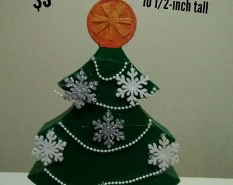 Paper Mache Christmas Tree