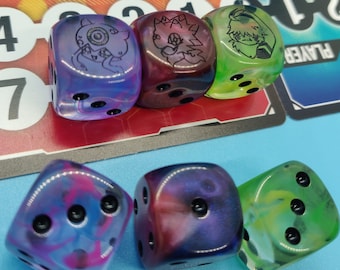 DTCG Spooky Memory Marker Dice (MISPRINTED- DISCOUNTED)