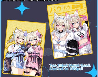 Fuwamoco Field Center - Fuwawa and Mococo Abyssguard Gold Card