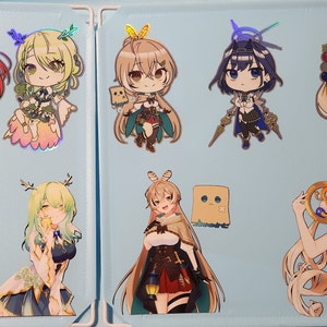Hololive COUNCIL Vinyl 5in Decals