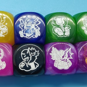 DTCG Waifu Dice BIG 22mm Dice image 2