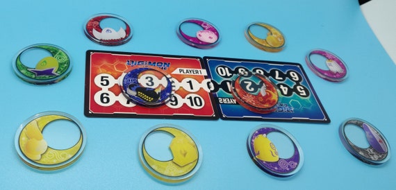 Digi Armor Memory Markers - Inspired by Digimon Adventure 02 for the Digimon  Card Game - Etsy