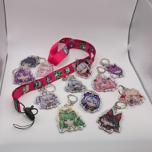 Little Pixel Indies - Acrylic Keychains