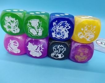 DTCG Waifu Dice - BIG 22mm Dice!