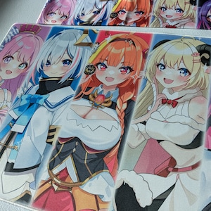 Hololive Generation (2, 4, 6) Playmats (With Storage Pouch) TCG Supplies