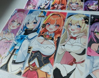 Hololive Generation (2, 4, 6) Playmats (With Storage Pouch) TCG Supplies