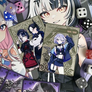 Hololive Advent Field Center - Silver Metal Limited TCG Card