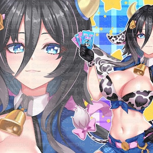 Vtuber Inanaku Muu Rubber Playmat