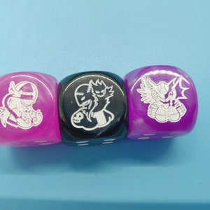 DTCG Waifu Dice BIG 22mm Dice Ange/LadyDevi/Maste