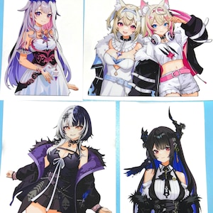 Hololive ADVENT Vinyl 5in Decals
