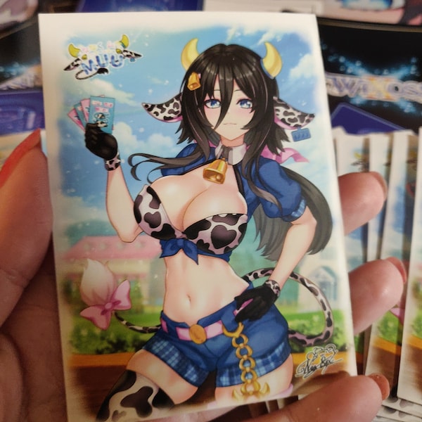 Standard Sized Card Sleeves - Matte- Vtuber Inanaku Muu