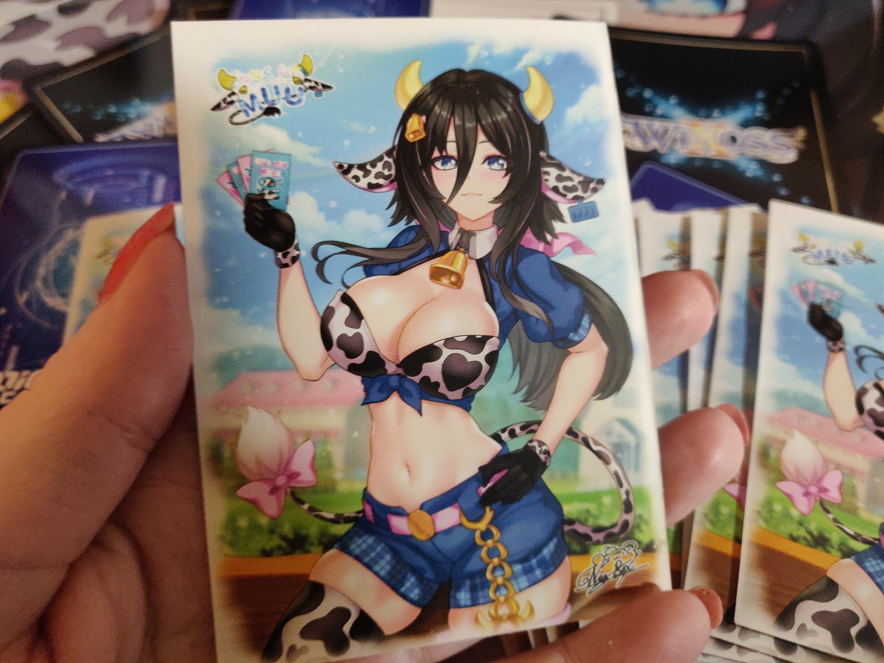 lewd anime card sleeves Ultra Pro Semi-Rigid Tall Card Holder (For Grading Submissions) – Trading  Card Market main image 1
