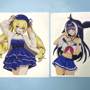Indie Vtuber Vinyl 5in Decals