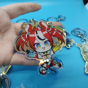 Hololive Council Acrylic Keychains - Limited stock 3&quot; across
