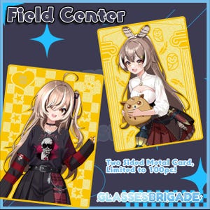 Mumei Field Center - Nanashi Mumei Gold Card Hololive TCG