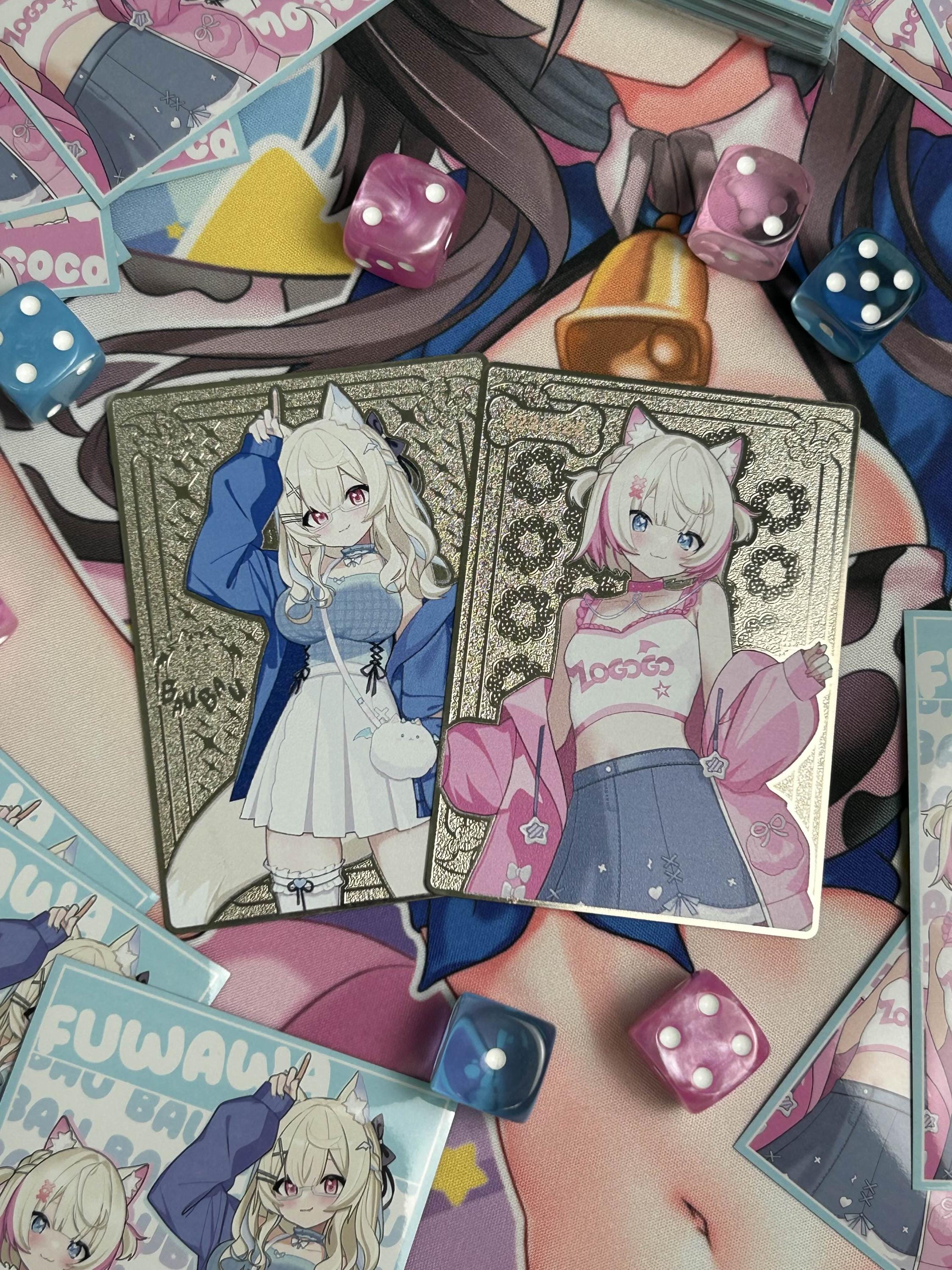 Hololive Fuwamoco Card - Etsy