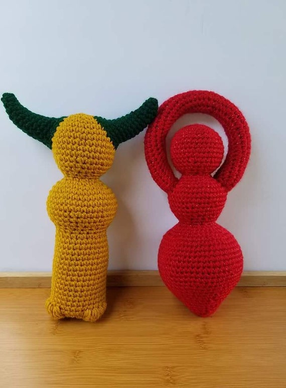 crochet goddess doll