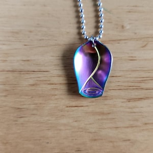 Spoon Necklace, Spoon flower necklace, Spoon Jewelry Necklace,
