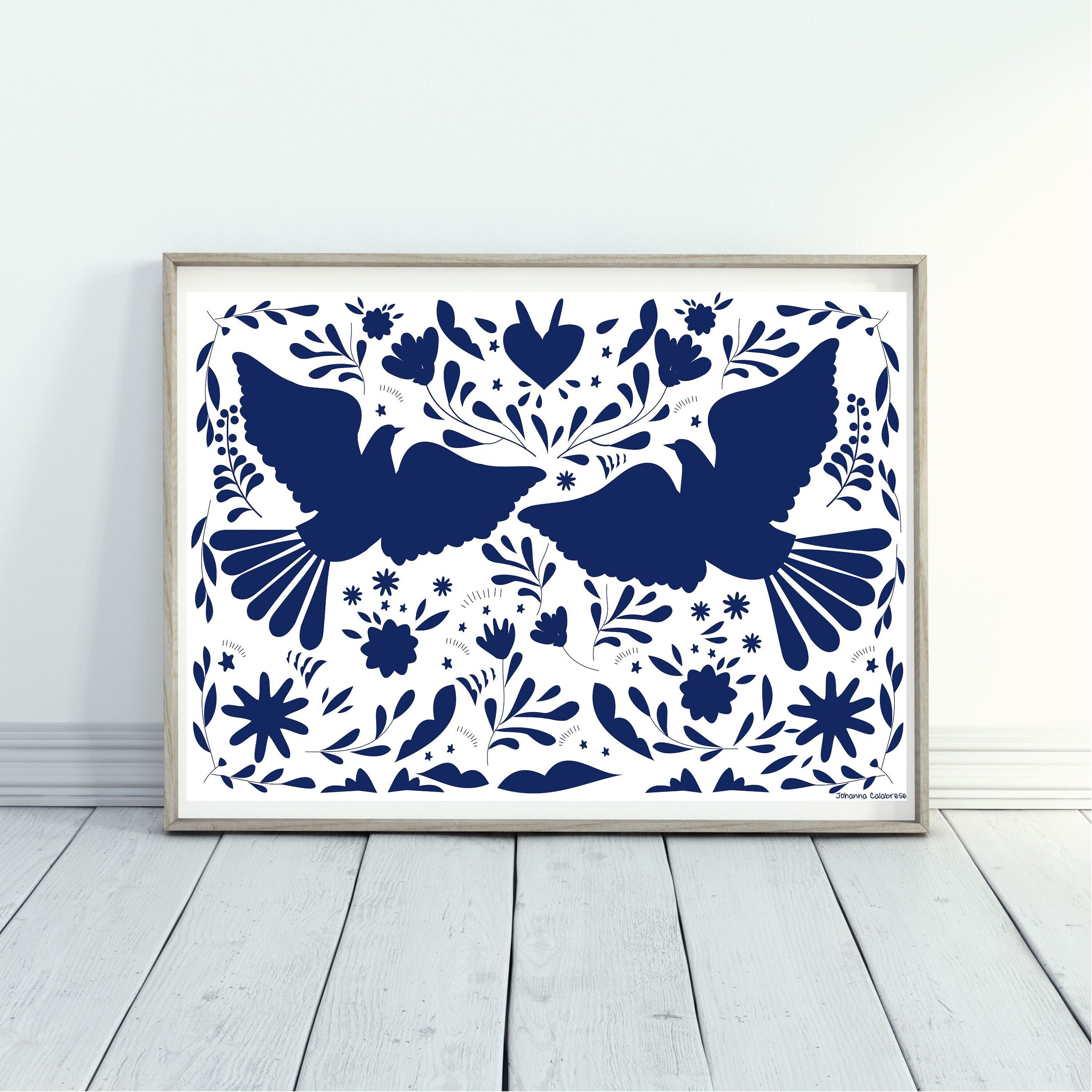 Mexican Art Print, Wall Art, Otomi Print, Mexican Folk Art, Mexican ...