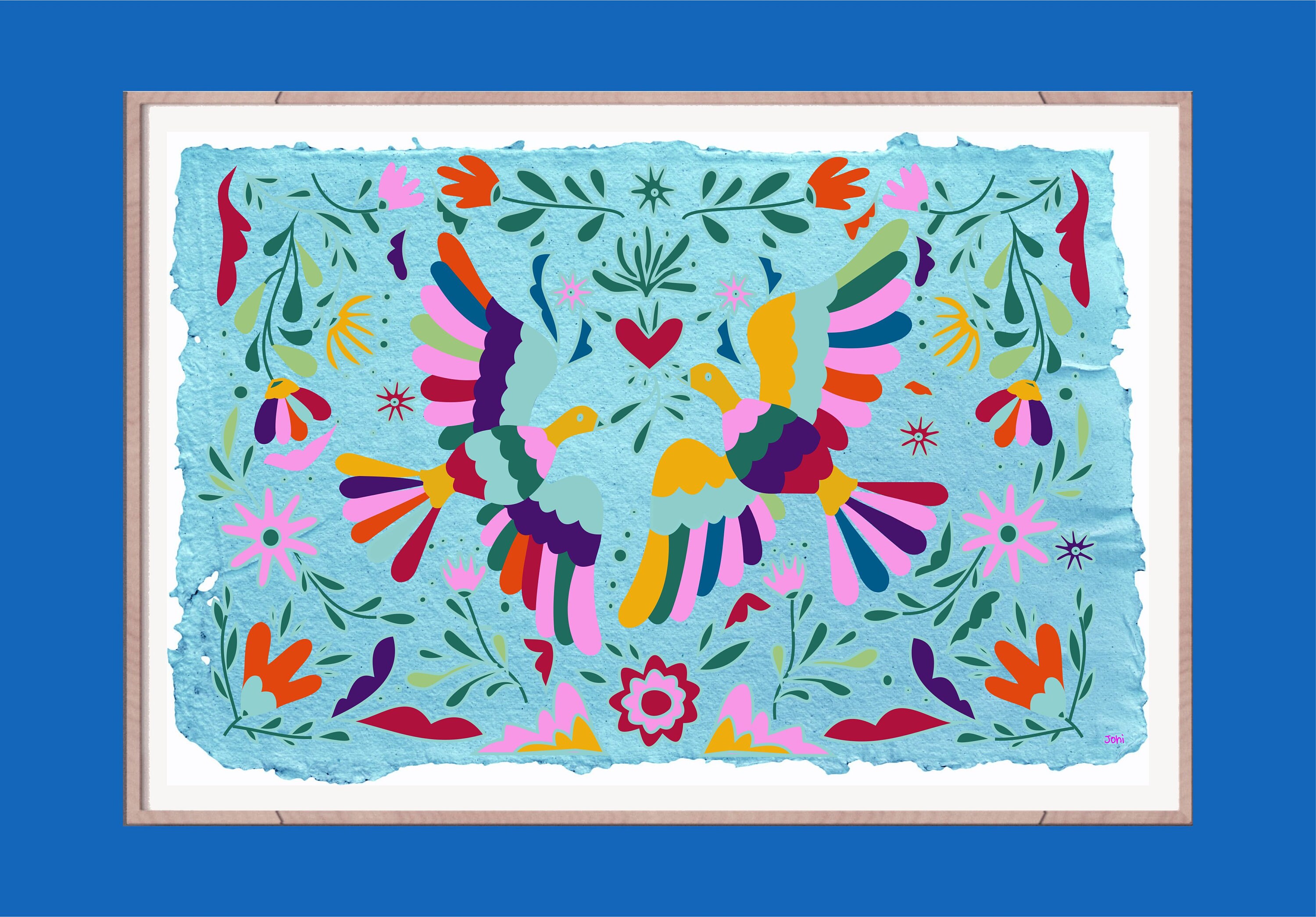 Mexican Art, Otomi Prints, Mexican Wall Art, Nursery, Mexican Inspired