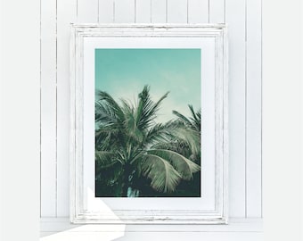 Palm Tree Print, Palm Poster, Prints Palm Tree, Wall Art, Palm Beach, Tropical Decor, Tropical Palm