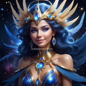 Tier 2 Watcher Starseed Spirit Companion -Celestial Sovereign of the Sapphire Realms