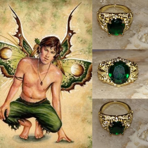 Sexy Male Fairy Companion Lover Ring Etsy Australia
