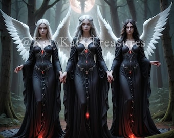 Valkyric Sisters Spirit Trio: Lunar Guardians of Justice -