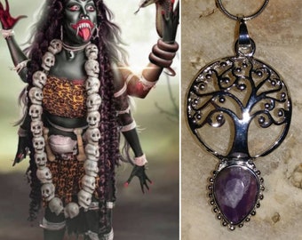 Direct Portal to Goddess Kali Ma  Companion Necklace