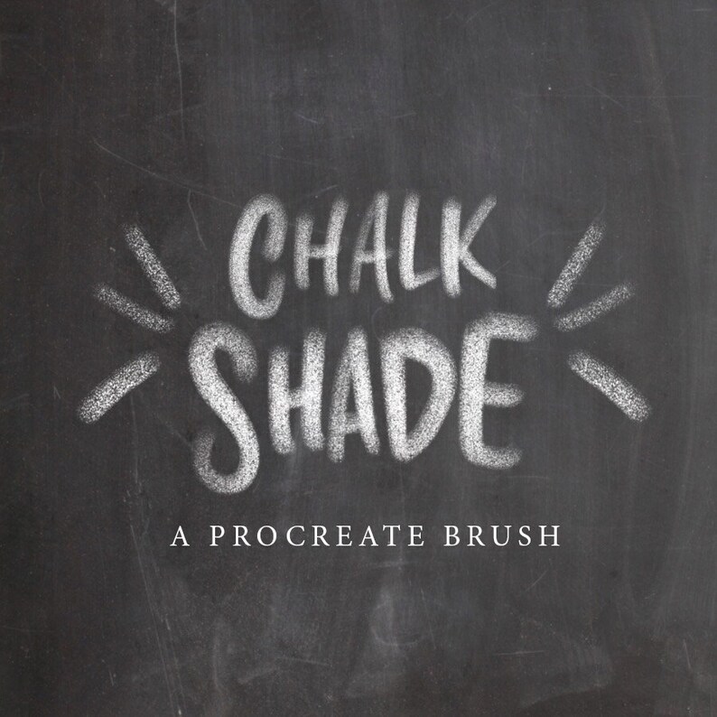 Chalk Brush Bundle Procreate Lettering Brushes by Printable Etsy