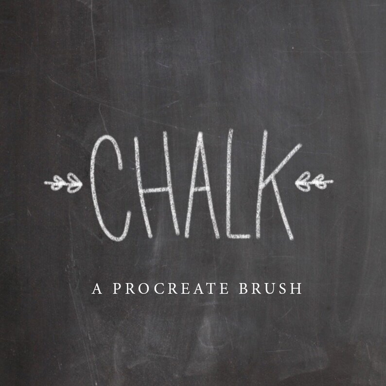 Chalk Brush Bundle Procreate Lettering Brushes by Printable Etsy