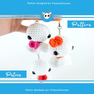 Teru teru bozu, amigurumi, amigurumi pattern, doll pdf, Japanese art, Japanese keychain, kawaii stuff, crochet pattern, amigurumi pdf