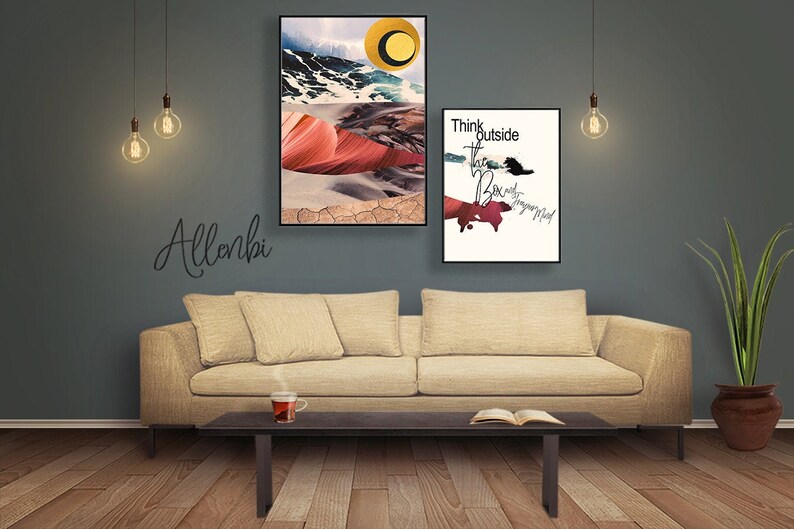 nordic wall art Scandinavian wall art motivational quotes nordic deign modern wall art inspiration print instant download print