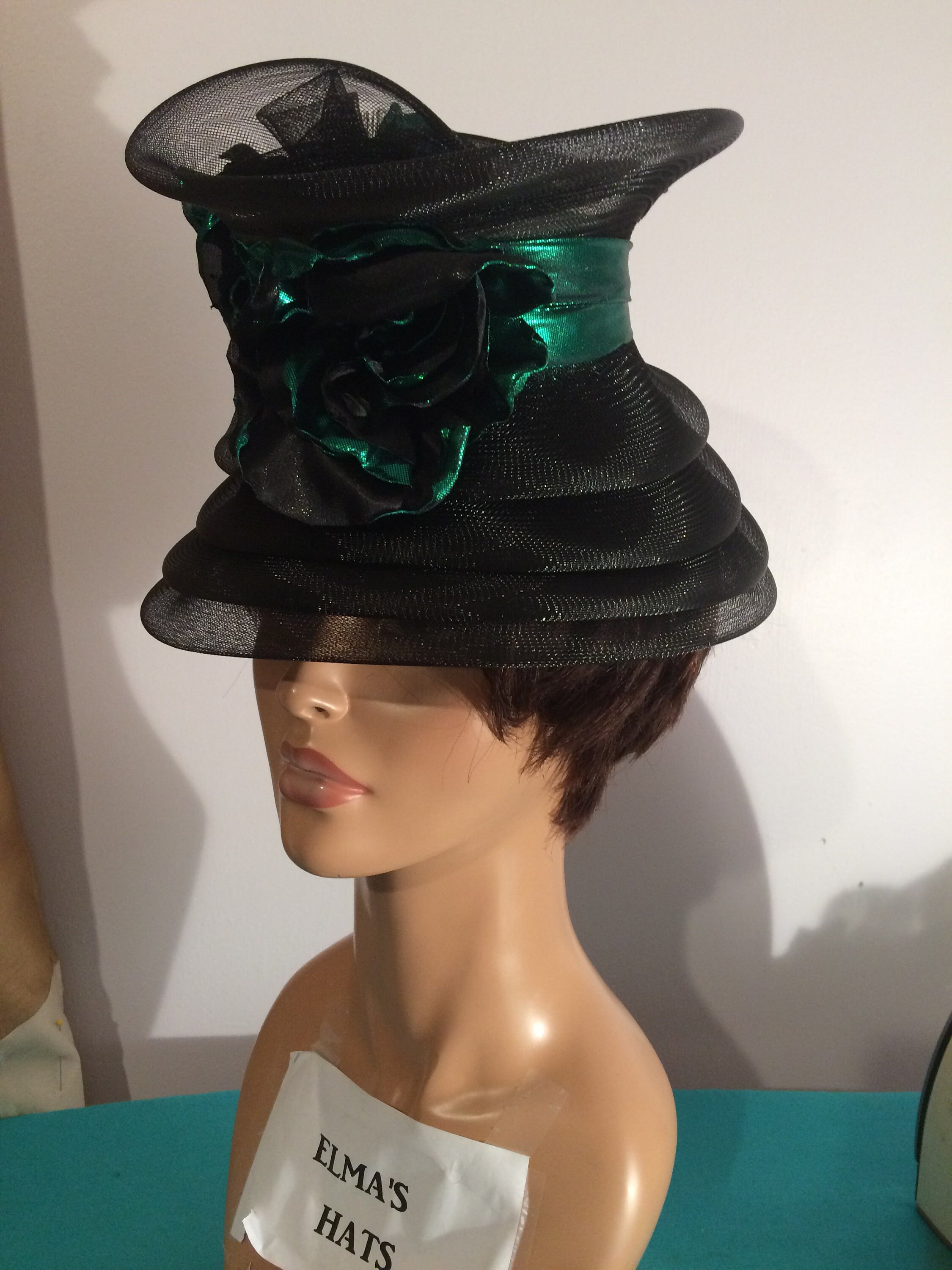Ladies Dress Hat Etsy