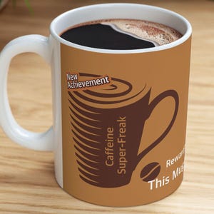 Dungeon Crawler Carl | New Achievement | Caffeine Super-Freak  | Ceramic Mug