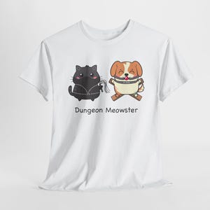 Dungeon Meowster | Kitties and Puppies | Kawaii | Cute S&M | Unisex Short Sleeve T-shirt