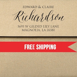 Richardson Return Address Stamp