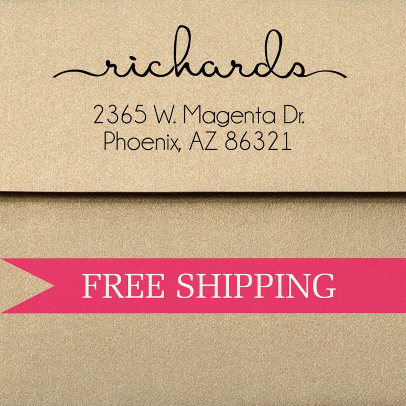 Custom Return Address Stamp self Inking personalized Etsy custom-return-address-stamp-self-inking-personalized-etsy