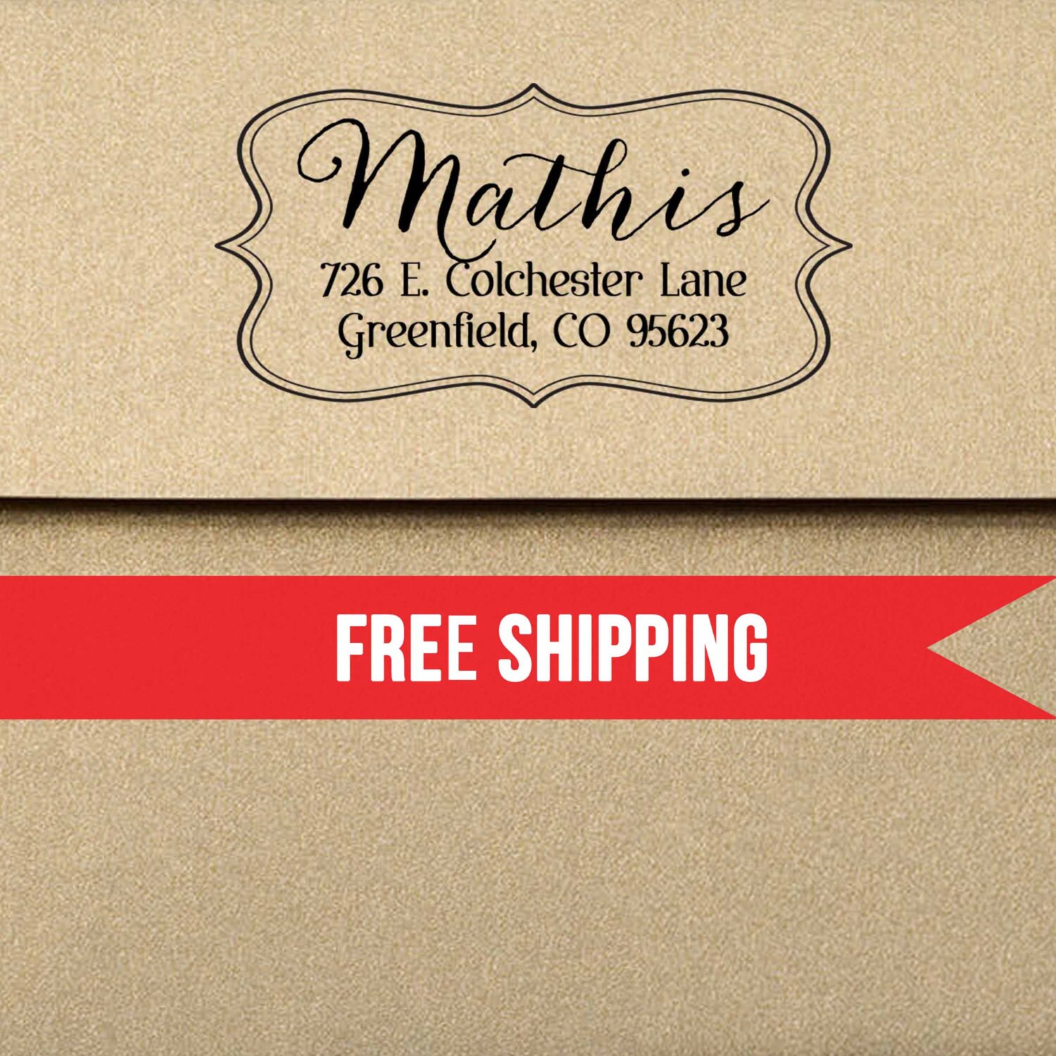 Custom StampReturn AddressSelf InkingPersonalized Etsy