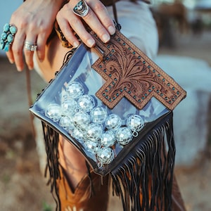 Clear Stadium Bag, Boho Western, Half Pint Style – H&M Ranch Store