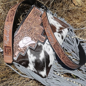 The Nashville Purse a Haute Southern Hyde by Beth Marie Exclusive Cowhide Purse , Bachelorette