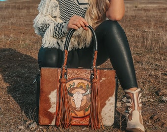 Life in the West Concealed Carry Tote , a Haute Southern Hyde by Beth Marie Exclusive